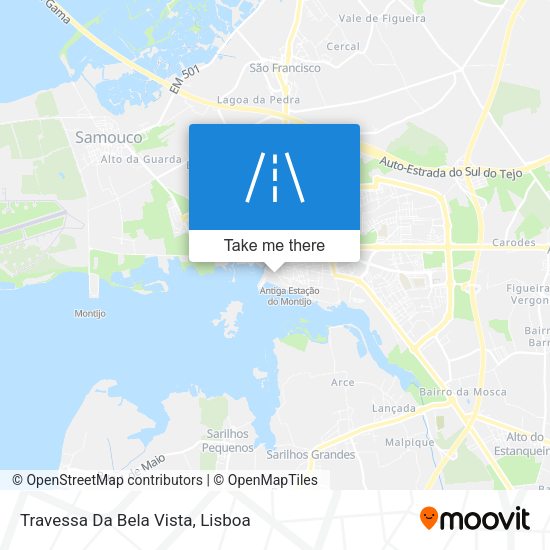 Travessa Da Bela Vista mapa