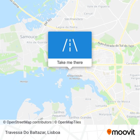 Travessa Do Baltazar mapa