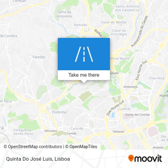Quinta Do José Luís map