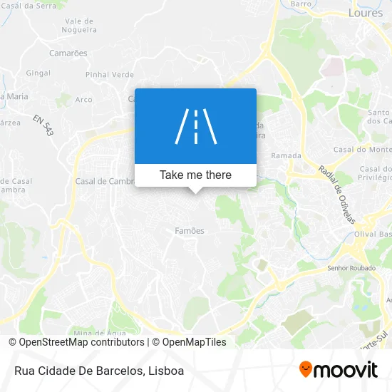 Rua Cidade De Barcelos map