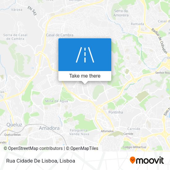 Rua Cidade De Lisboa mapa