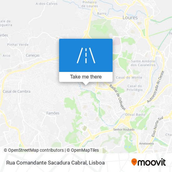 Rua Comandante Sacadura Cabral map