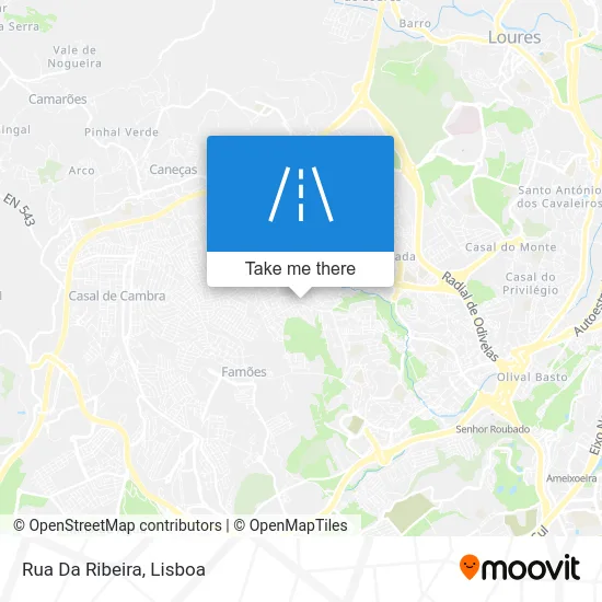 Rua Da Ribeira map
