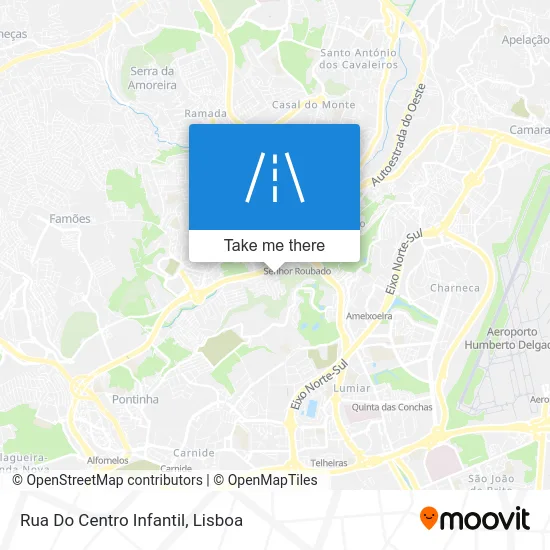 Rua Do Centro Infantil map