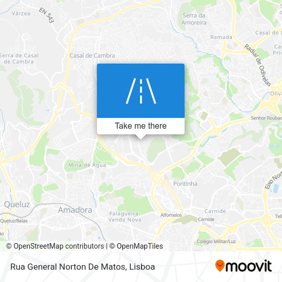 Rua General Norton De Matos map