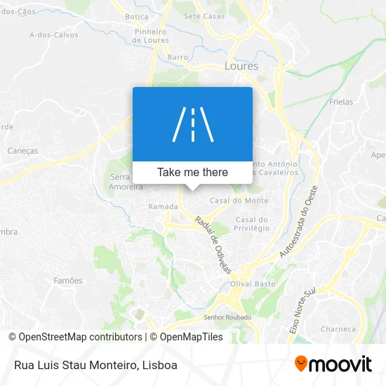 Rua Luis Stau Monteiro map