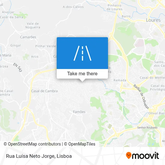 Rua Luísa Neto Jorge map
