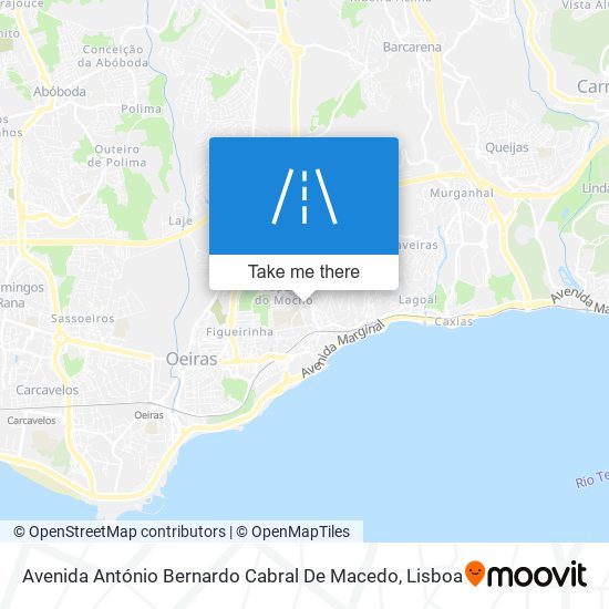 Avenida António Bernardo Cabral De Macedo mapa