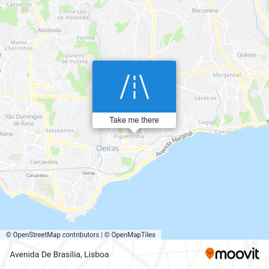 Avenida De Brasília map