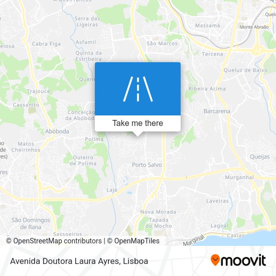 Avenida Doutora Laura Ayres map