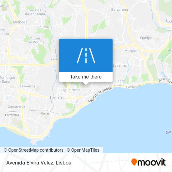 Avenida Elvira Velez mapa