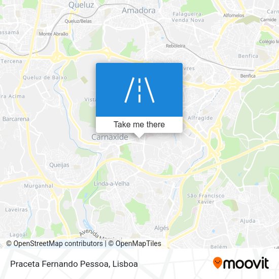 Praceta Fernando Pessoa map