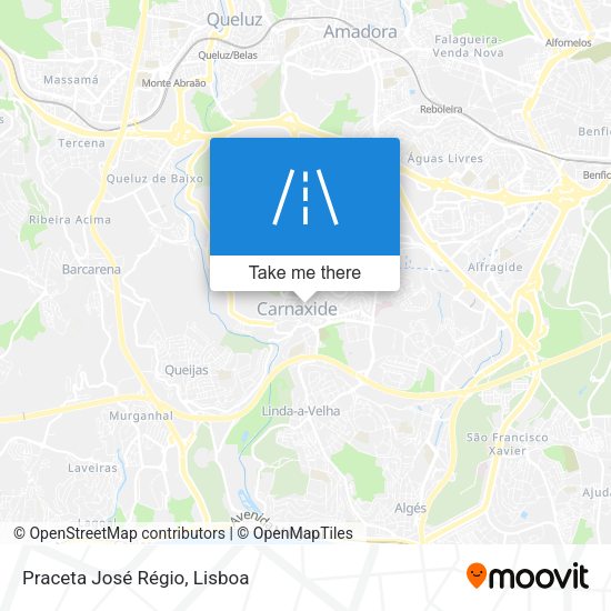 Praceta José Régio map