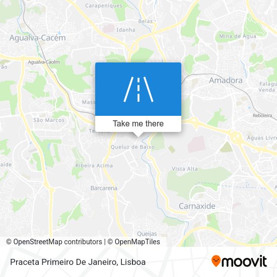 Praceta Primeiro De Janeiro map