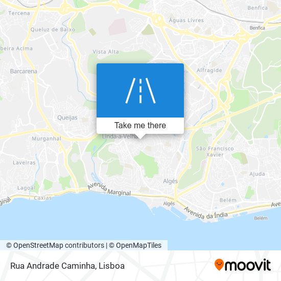 Rua Andrade Caminha map