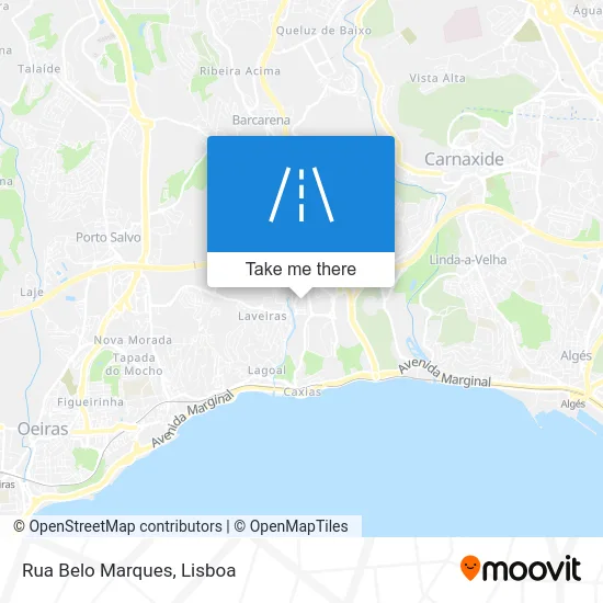 Rua Belo Marques map