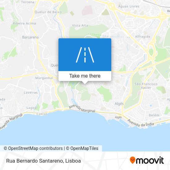 Rua Bernardo Santareno map