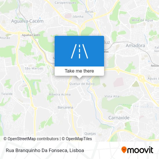 Rua Branquinho Da Fonseca mapa