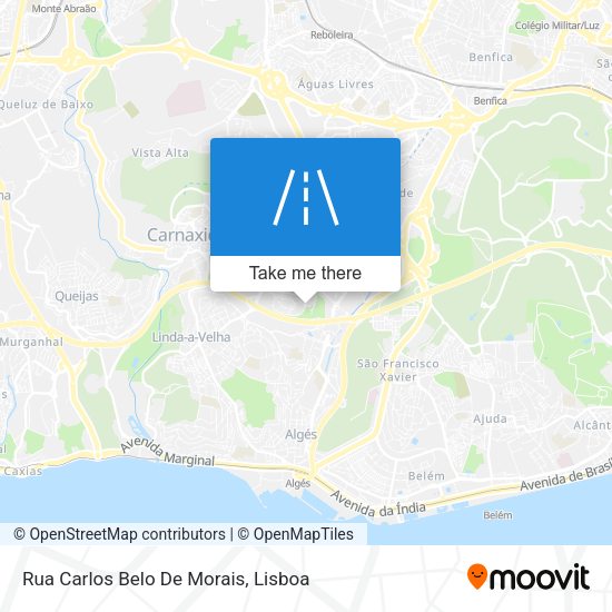 Rua Carlos Belo De Morais map