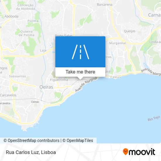 Rua Carlos Luz map