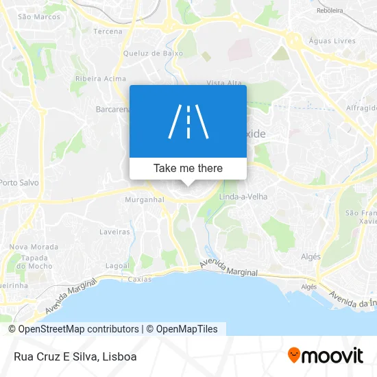 Rua Cruz E Silva map