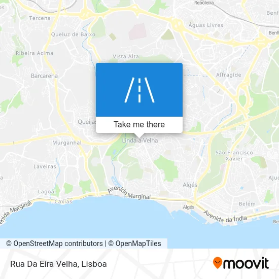Rua Da Eira Velha map