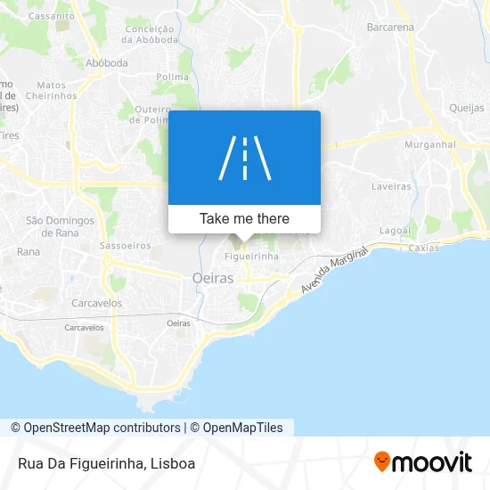 Rua Da Figueirinha map
