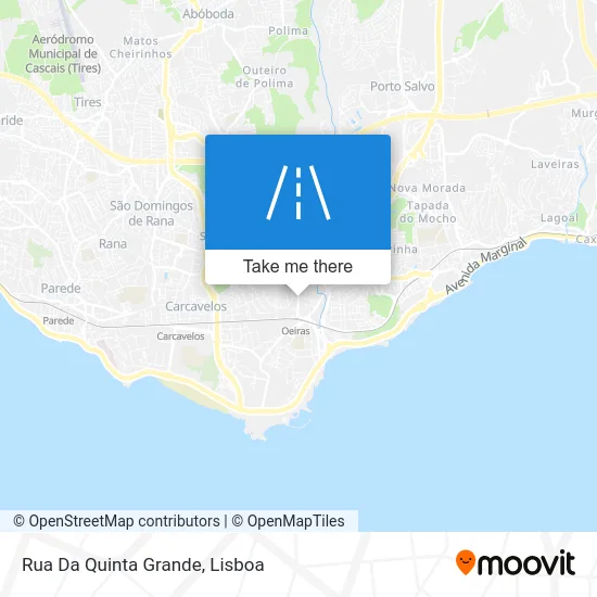 Rua Da Quinta Grande map