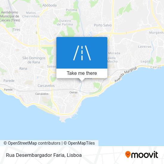 Rua Desembargador Faria map