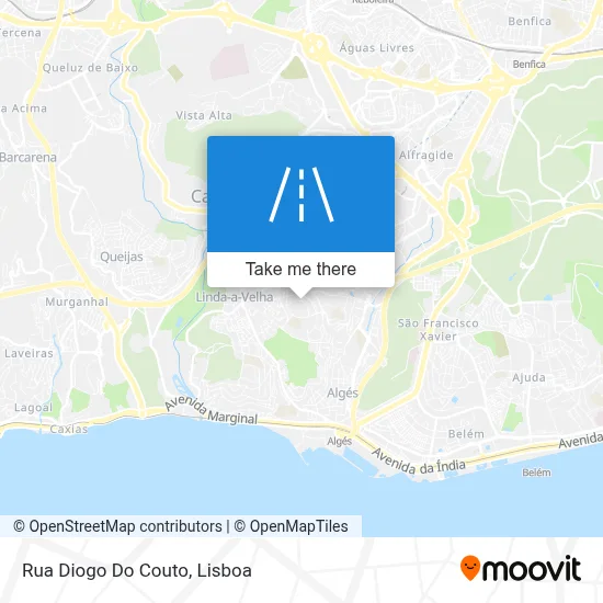 Rua Diogo Do Couto map