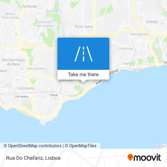 Rua Do Chafariz map
