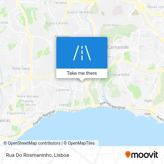 Rua Do Rosmaninho map