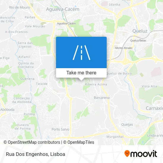 Rua Dos Engenhos map