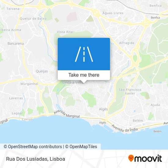 Rua Dos Lusíadas map