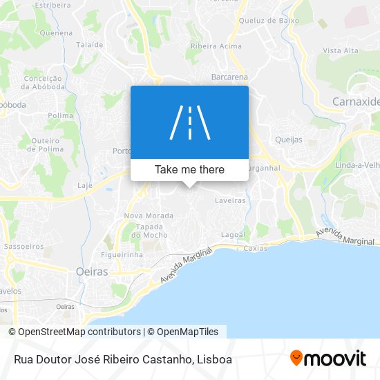 Rua Doutor José Ribeiro Castanho map