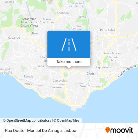 Rua Doutor Manuel De Arriaga mapa