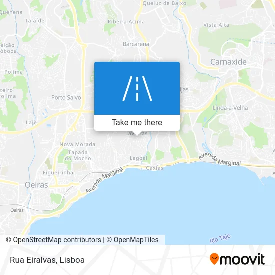 Rua Eiralvas map