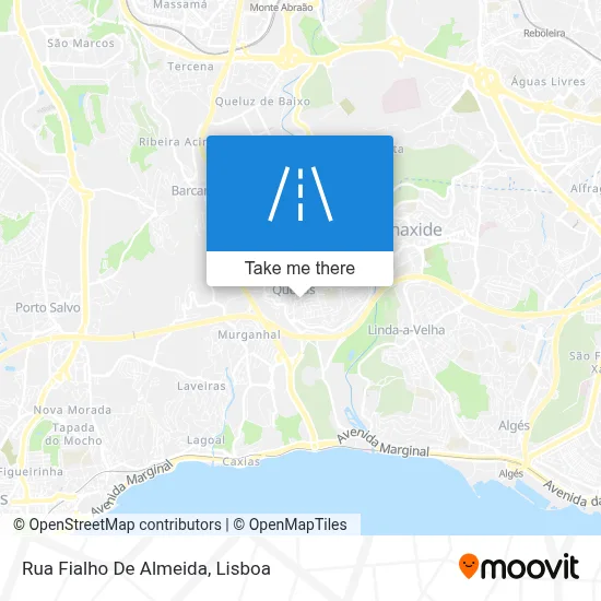Rua Fialho De Almeida map