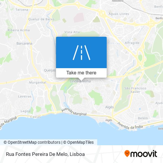 Rua Fontes Pereira De Melo map