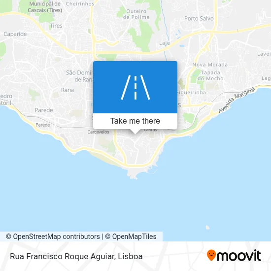 Rua Francisco Roque Aguiar map