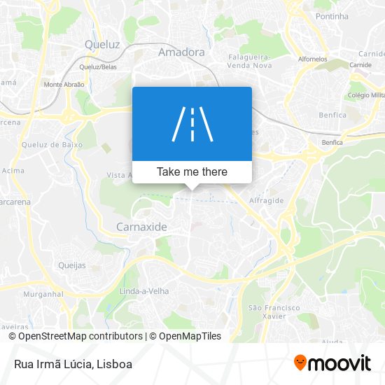 Rua Irmã Lúcia map