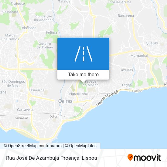 Rua José De Azambuja Proença mapa