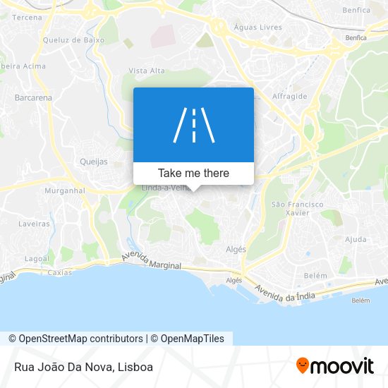 Rua João Da Nova map