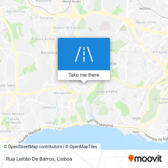 Rua Leitão De Barros map