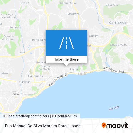 Rua Manuel Da Silva Moreira Rato map