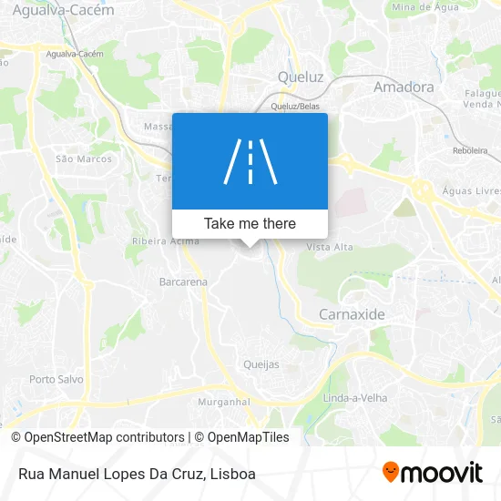 Rua Manuel Lopes Da Cruz map