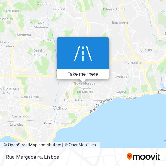 Rua Margaceira map