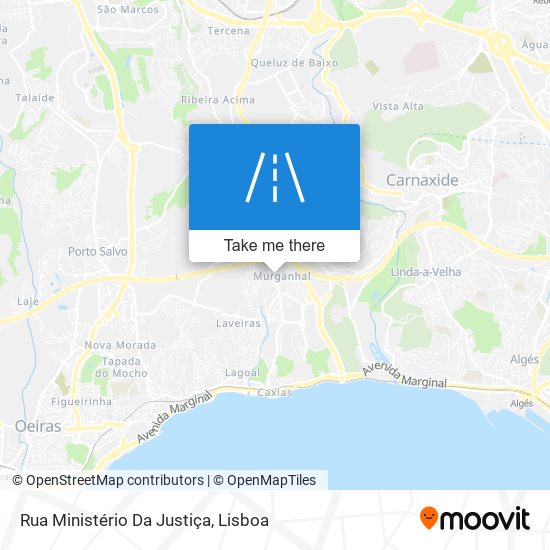 Rua Ministério Da Justiça mapa