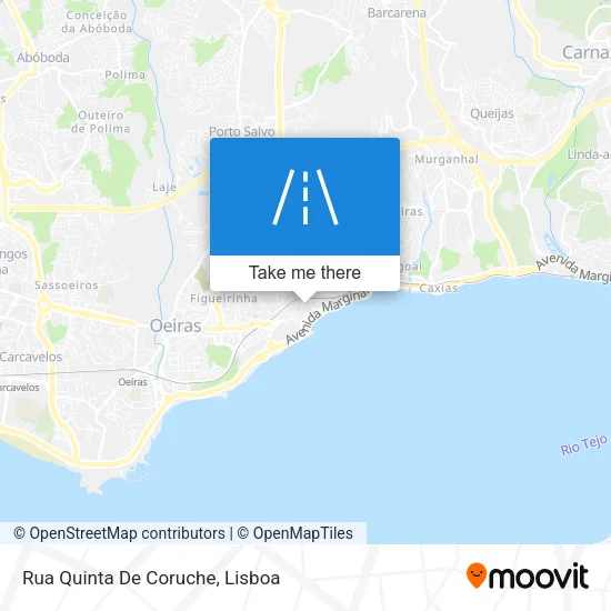 Rua Quinta De Coruche map