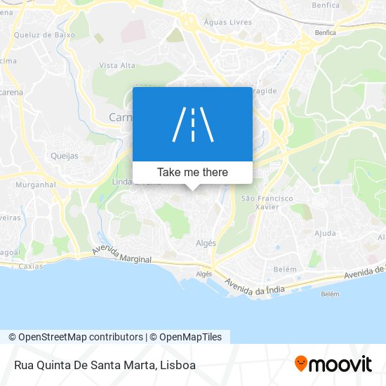 Rua Quinta De Santa Marta map